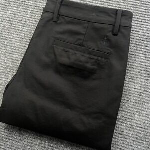 LRD Performance Men's 34x30‎ Golf Chino Pants Black Stretch Straight Fit Spandex